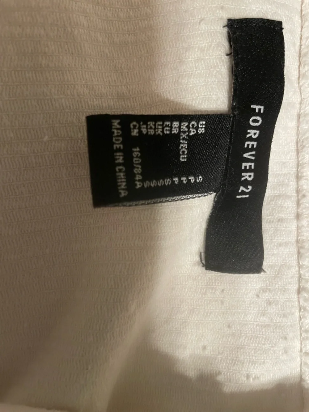 Forever 21 Cream Corduroy Hooded Cropped Utility Jacket - Picture 9 of 10